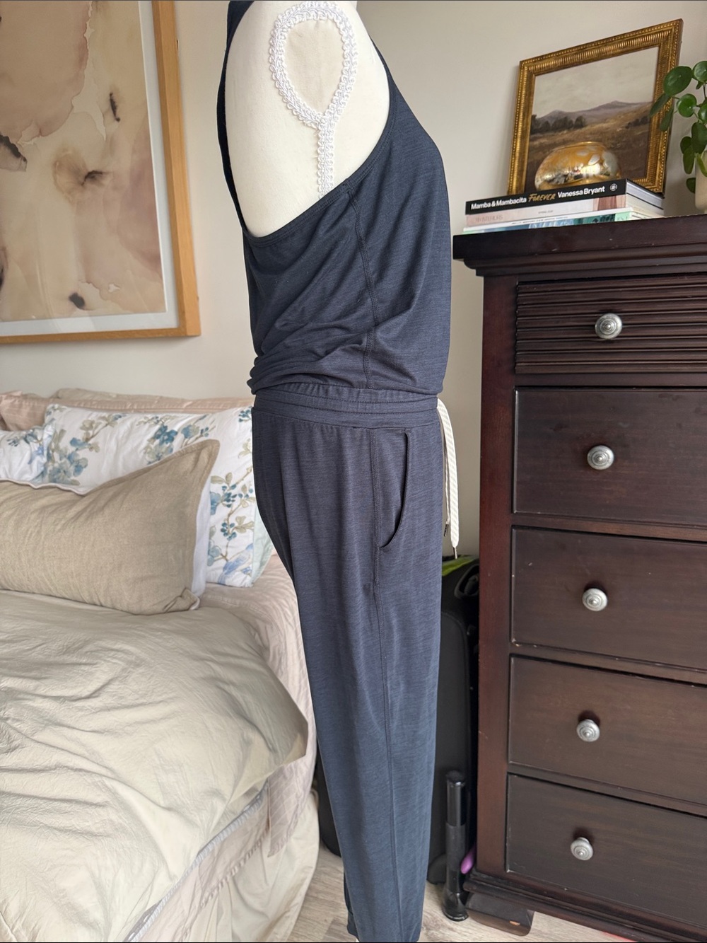 Vuori Navy Racer Back Jumpsuit - Picture 5 of 8